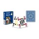 Modiano 4 rohy 100% plastové pokerové karty - Modré