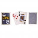 Copag Jumbo 2 rohy 100% plastové poker karty - Modré